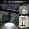 FabStyl Dual Head Solar Lights Indoor Outdoor, 3000LM Solar Shed