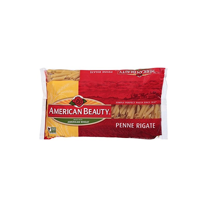 American Beauty Penne Rigate, 16-Ounce