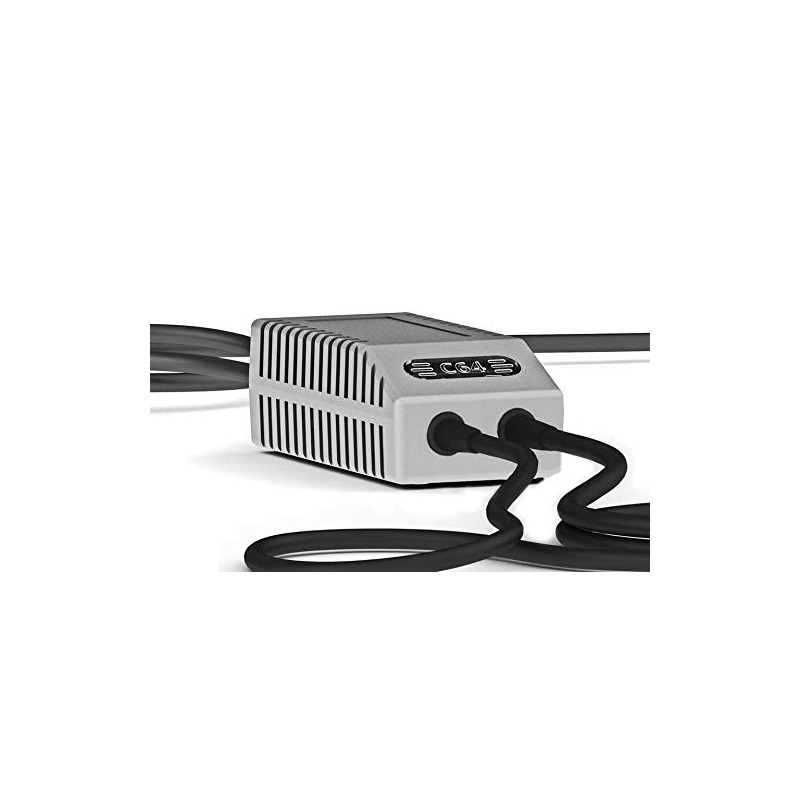 C64 FDD Dual PSU Modern Gray US - Replacement Commodore