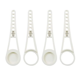 TEKTEK Color Box Secures the Rod to a Hanger Rack (One Size Fits Most, Includes 4 Shelf Dowels) #19031