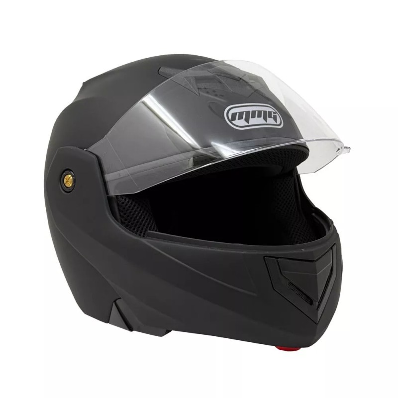 MMG Adult Motorcycle Modular Full Face Helmet Flip up Visor