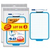 BIC Velleda Double-Sided Drywipe Slate Board 19 x 26 cm
