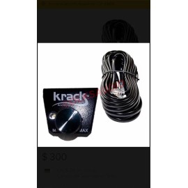 Control Remoto Con Cable De 4 Hilos Para Epicentro Restaurador De Bajos De Una Perilla Para Marca Krack Y Otras Marcas