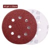 YoiYee 40 Grit Sanding Discs, 125mm/5-Inch with 8 Holes -
