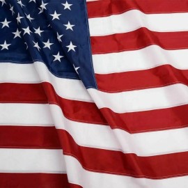 American Flag 3x5 Ft Polyester Heavy Duty Embroidered Stars Sewn Stripes Outdoor UseSize: Size 5x8ft