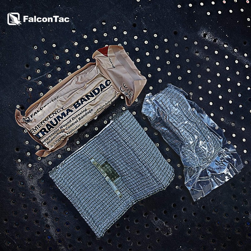 FalconTac Israeli 6 Inch Emergency Compression Bandage Wound Trauma Dressing