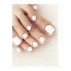 KS ACCESORIES Uñas Postizas Para Pies Pedicure Instantaneo Reusables