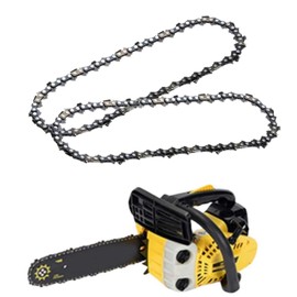 2 Pack Chain Saw Chain 8 Inch 0.050" Gauge 3/8" LP Pitch 33 Drive Links for Greenworks 20102 (A), 20302, 20352, 20642, 20672, PS40B00 for Sun Joe SWJ800E SWJ806E SWJ802E Fits Chicago, Earthwise,Grey