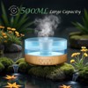 SOLEILHOME Essential Oil Diffuser for Home: 500ML Aroma Diffuser with