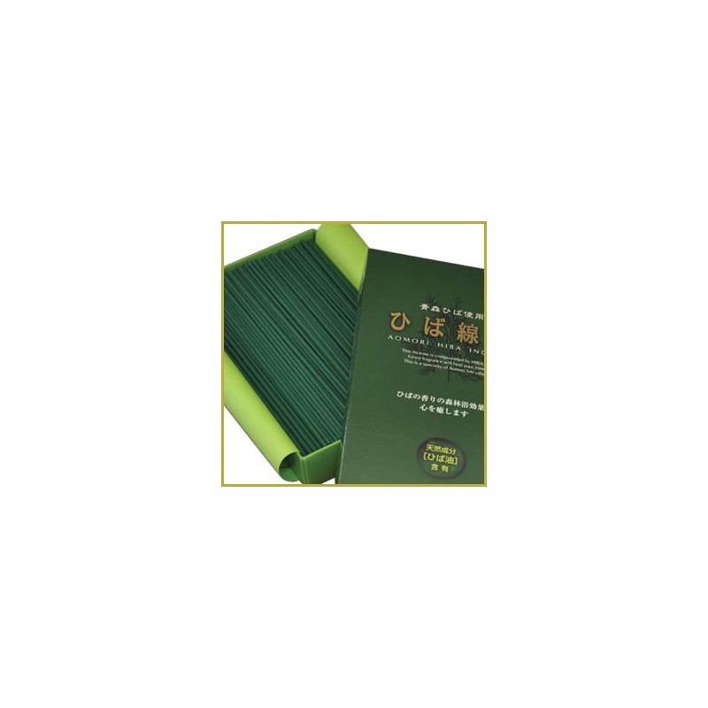 Aomori Hiba Incense Sticks Green Box
