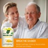 3 Bottles Mullein Leaf Capsules Lung Cleanse Detox Herbal Dietary