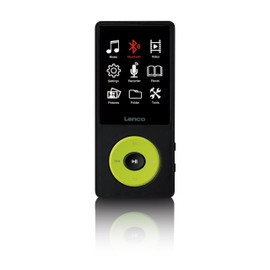 Lenco Xemio-860GN - MP3/MP4 Player with Bluetooth and 8 GB Internal Memory - Green Portable CD Player