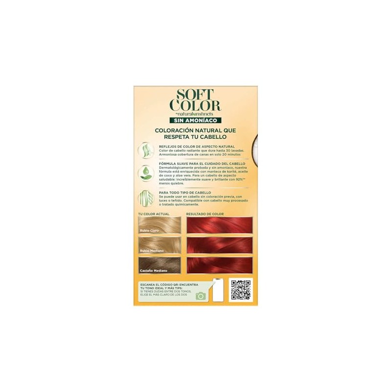 Soft Color Tinte Semi Permanente 7745 Granada