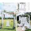 Showgeous Wedding Arch Draping Fabric 1 Panel 28" x20Ft Cream