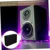 Levemolo 2pcs Acoustic Speaker Foams Soundproof Pad for Car Vibration