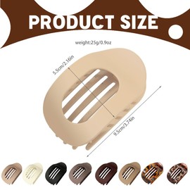 8 Stücke Flache Haarspangen,Haarclips,Einfach Elegante Entenschnabel Haarspange, Haarklammer für Mädchen Frauen Dickes Dünnes Haar,entenschnabel haarspange,haarspangen damen