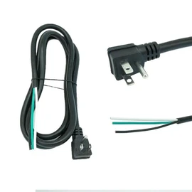 6피트 케이블 전원 코드 피그테일 3 prong 120v (14/3) 기기 nema 범용 (15a) 배선 sjt 듀티 14awg 5-15 ac 플러그 끝 110v 헤비 115v 개방 교체 [16/3] 6-Foot Cable Power Cord Pig Tail 3 Prong 120V (14/3) Device NEMA Universal (15A) Wiring SJT Duty 14AWG 5-15 AC Plug End 110V Heavy 115V Open R
