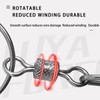Dinghaole Fishing Gear Knotting Tool 4 Pieces, Easy Knotting Hook