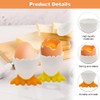 WZHHDM Egg Cups 4Pcs With 1Egg Opener & 1Egg Beater,