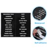 PATIKIL Tool Box Label Sticker, 12 Sheets Machine Organizer Decal