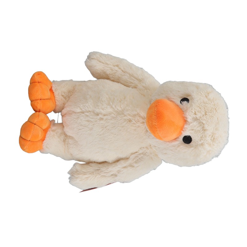 Dog Plush Duckling Sounding Toy Soft Teeth Cleaning Keep Healthy