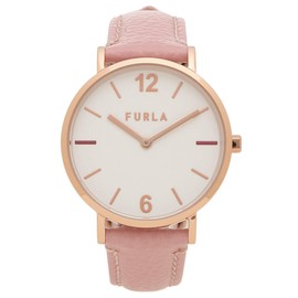 Furla FURLA 1039523 R4251108546 Ladies' Jada Watch, 1.3 inches (33 mm), Quartz, White, Pink, Modern