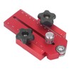 Table Saw Limit Fence Aluminum Alloy Red Retractable Adjustable Table