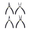 4Pcs Snap Ring Pliers Set Steel Circlip Pliers Kit with
