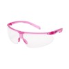 Delta Plus Helium 20 Safety Glass, Clear/Pink (WELSG62CAFPINK)
