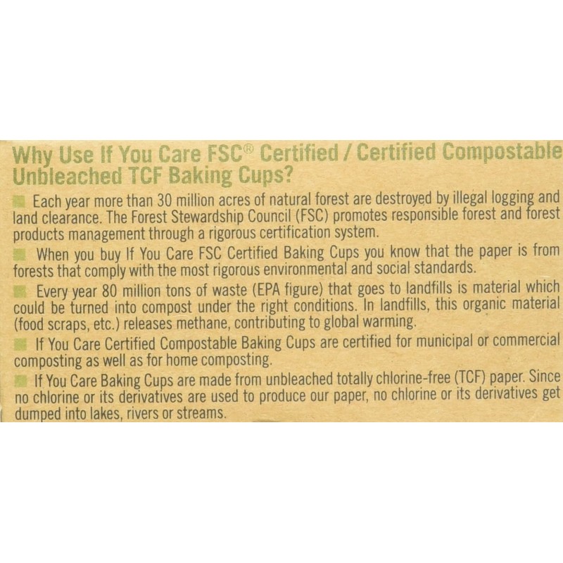 IF YOU CARE Baking Cups, 24 CT