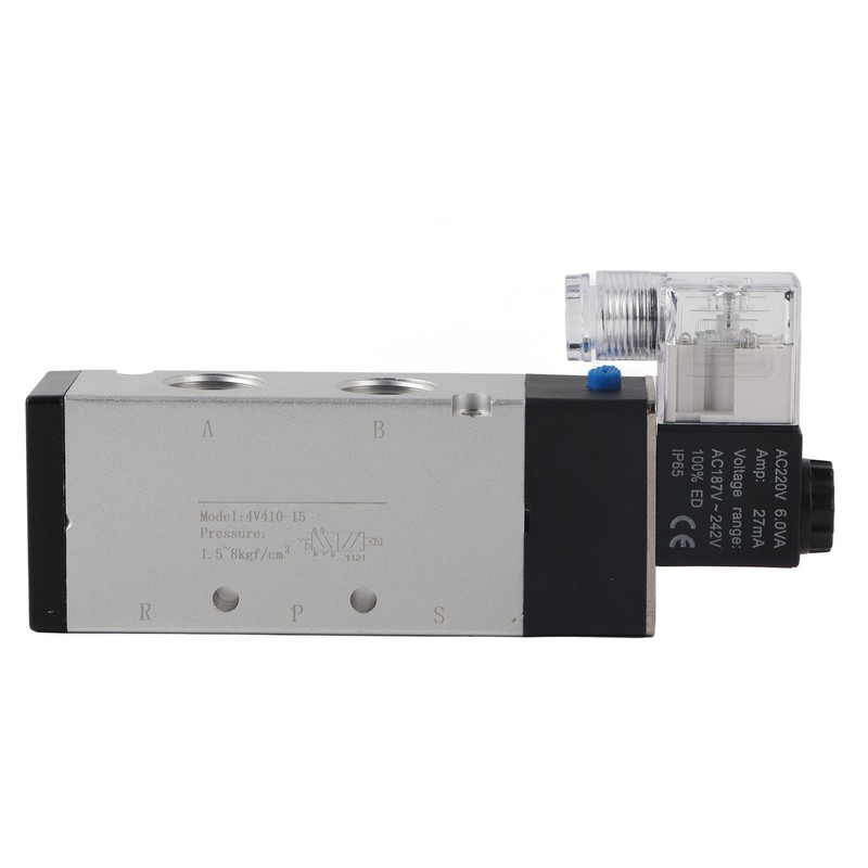 4V410-15 Outlet Type 2 Position 5 Way Solenoid Valve Mechanical