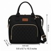 iPhixx Insulated Lunch Bag for Women, Lightweight Reusable Lunch Tote