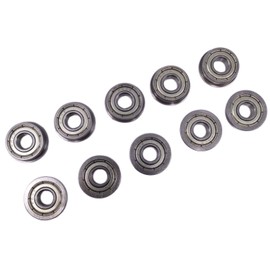 10pcs FR4ZZ MR4 Metal Shielded Flanged Ball Bearings 1/4" x 5/8" x 0.196"