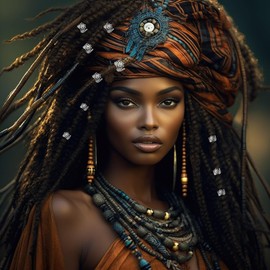 120 PCS Metal Hair Jewelry for Braids Hair Cuffs Hair Beads for Women Braids (B)