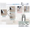 Tension Rod, No Drilling or Glueing, Adjustable by Turning, Tension