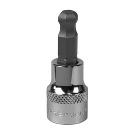 Sealey SBBH006 8mm 3/8"Sq Drive Ball-End Hex Socket Bit