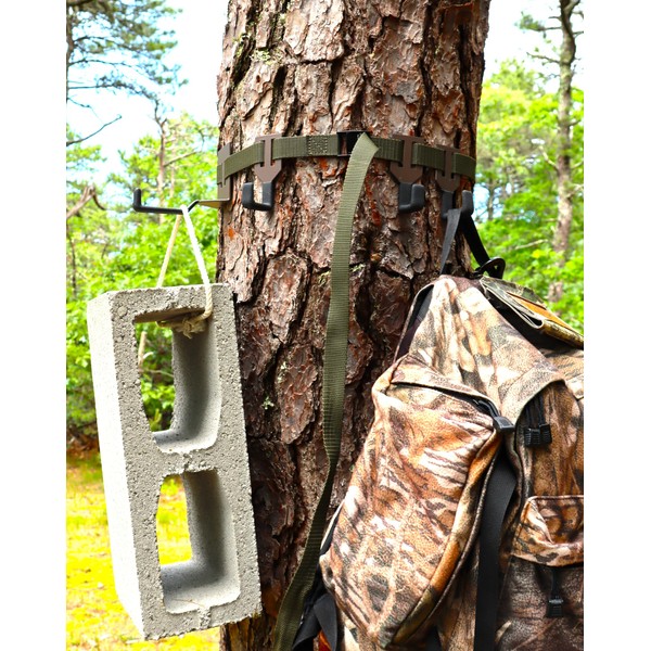 bwd Bow/Gear Combo Hanger - The Original - Premium Components - Made to Last A Lifetime- TREESTAND Hangers from TREESTAND Hunters - The Best Hanger for Saddle and Mobile Hunting!
