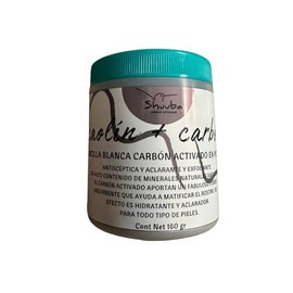 Arcilla facial descongestionante - Revela la Belleza Natural de tu piel (Caolín y carbón activado)