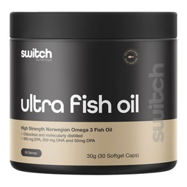 Switch Nutrition Ultra Fish Oil - High Strength, 120 Capsules