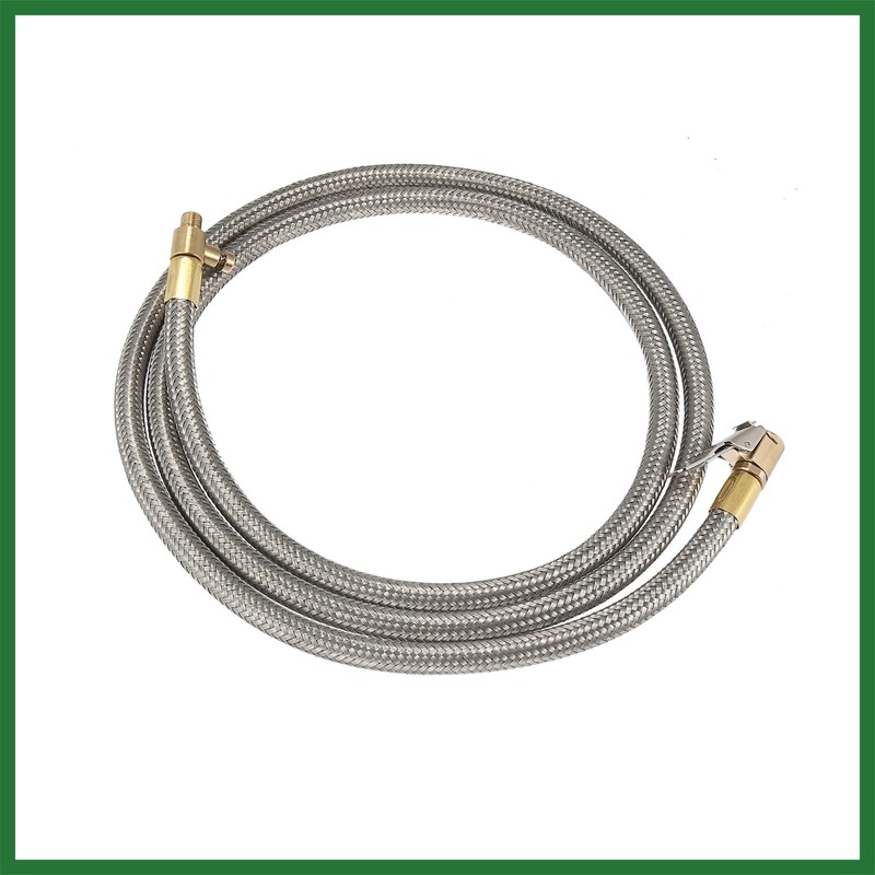 Motoforti 150cm 59" Car Tire Air Inflator Hose Adapter Quick