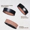 4 Pack Belt Loop Keepers, Leather Loop Keeper Accessories Belts