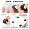 uadbau Appliance Slider, 8 Pack Self Adhesive Mini Caster Wheels,