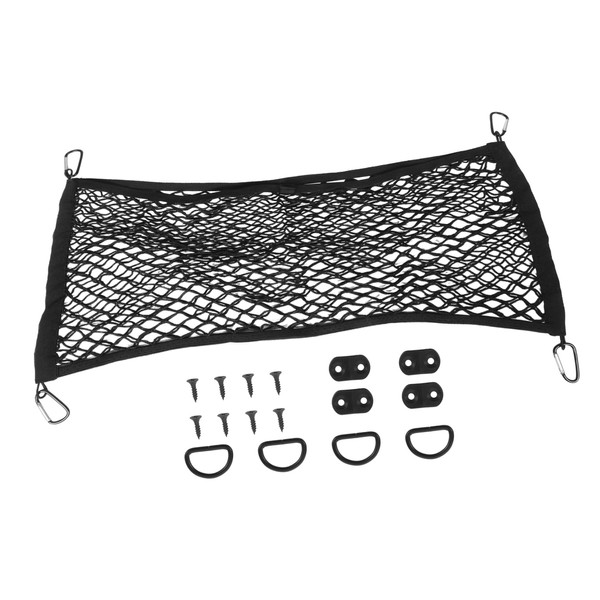 Gatuida 1 Set Cargo Net for Car Trunk Dual Elastic