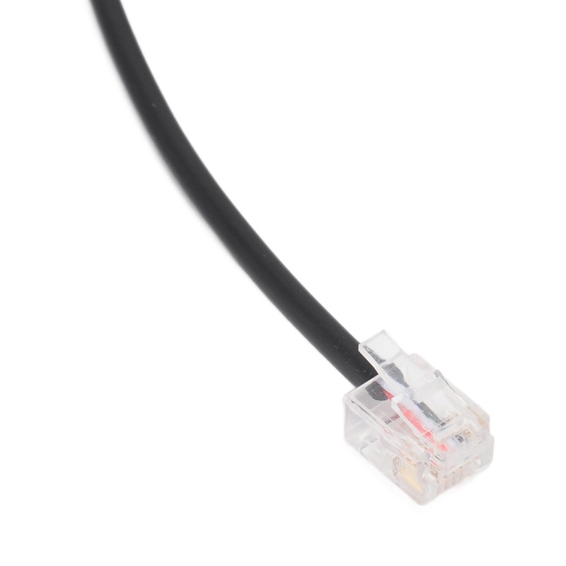 VBESTLIFE DB9 RS232 to RJ11 6P4C Console Cable, 6FT, Plug