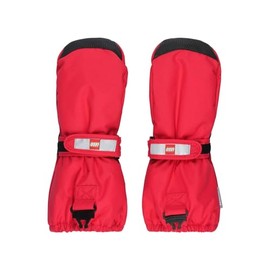 Kabooki Unisex Lwatlin 706-MITTENS W/MEM. Mittens, Red, 110/116, red