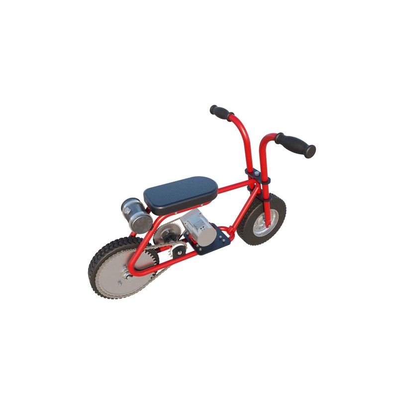 Pocket Mini Bike DIY Plans, Gas Engine Motorbike