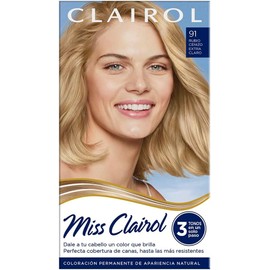 Miss Clairol Tinte Permanente 91 Rubio Cenizo Extra Claro