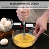 Title: 2 Semi Automatic Whisks, Stainless Steel Whisk, Kitchen Appliances