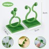 iTYOOS Pack of 100 Plant Clips, Wall Plant Clips, Wall