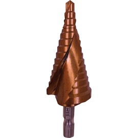 Zexon ZSD-633S Step Drill for Stainless Steel Drilling Size: 0.27 inches (6.9.12.15.18.24.27.30.3 mm)